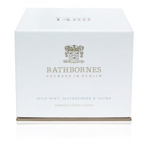 Wild Mint, Watercress & Thyme Scented Classic Candle By Rathbornes