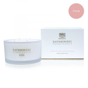 Luxury Candle - Dublin Tea Rose, Oud & Patchouli